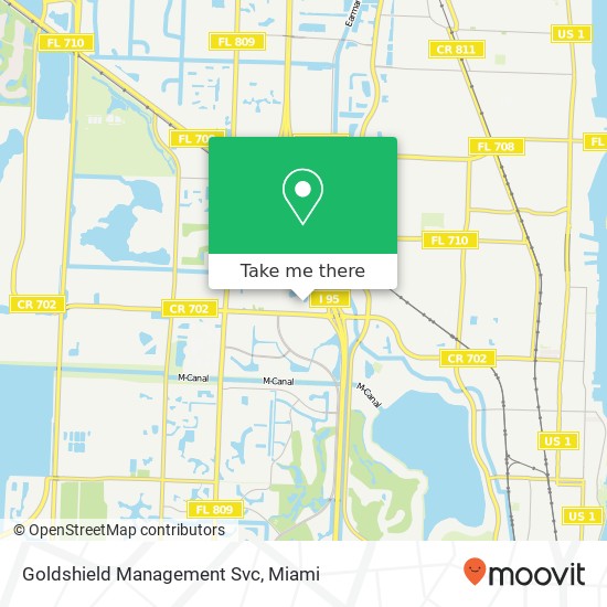 Goldshield Management Svc map