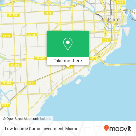Low Income Comm Investment map