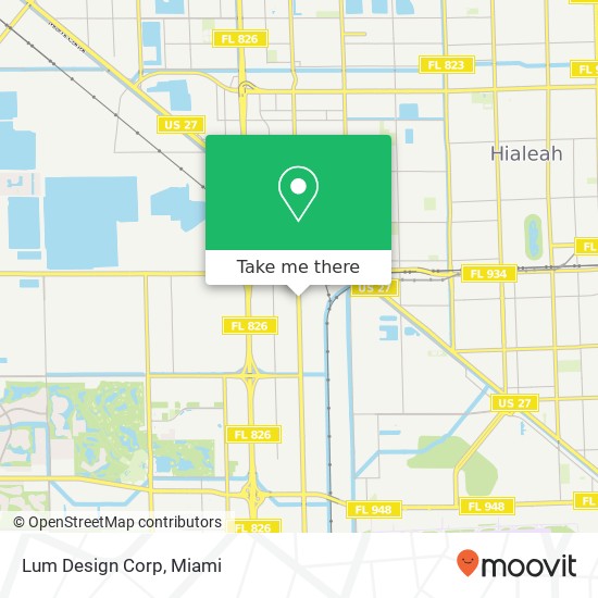 Mapa de Lum Design Corp