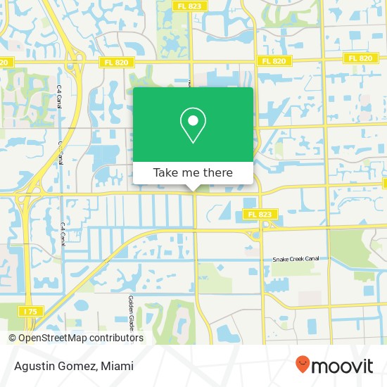 Mapa de Agustin Gomez