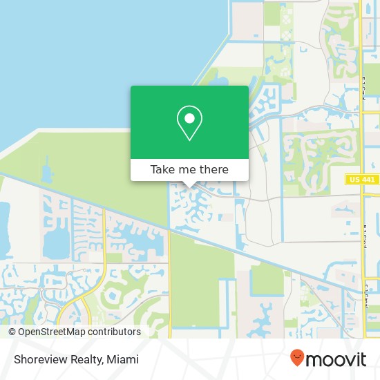 Mapa de Shoreview Realty