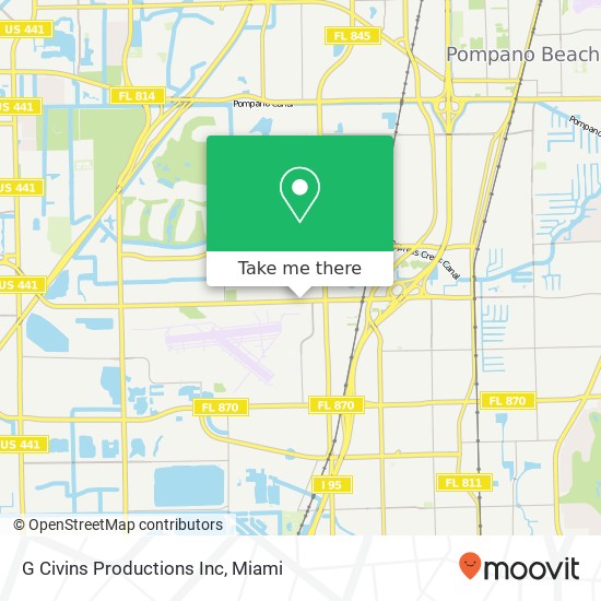 G Civins Productions Inc map