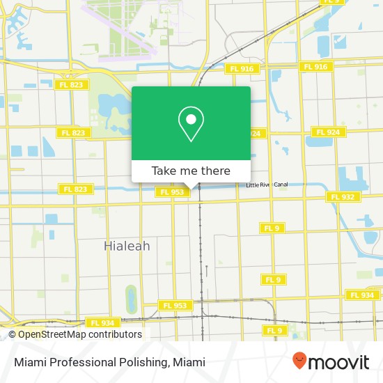 Miami Professional Polishing map