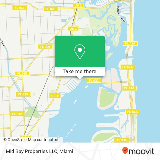 Mapa de Mid Bay Properties LLC