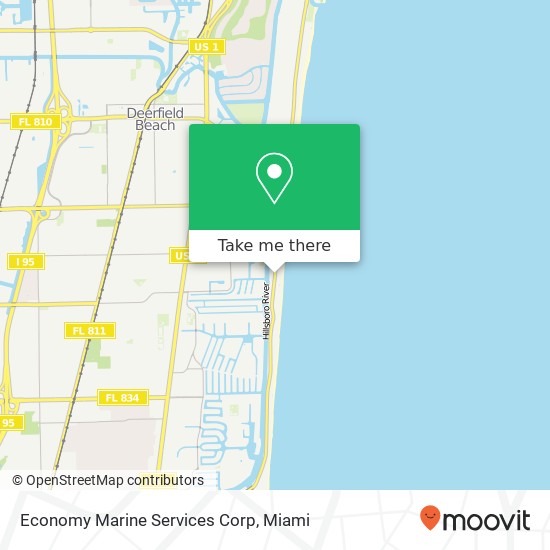 Economy Marine Services Corp map