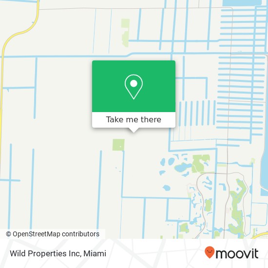 Wild Properties Inc map