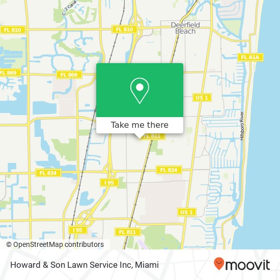 Howard & Son Lawn Service Inc map