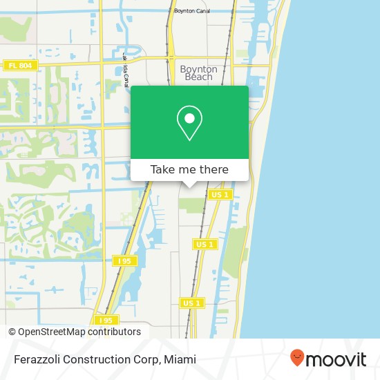 Mapa de Ferazzoli Construction Corp