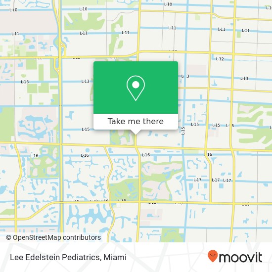 Lee Edelstein Pediatrics map