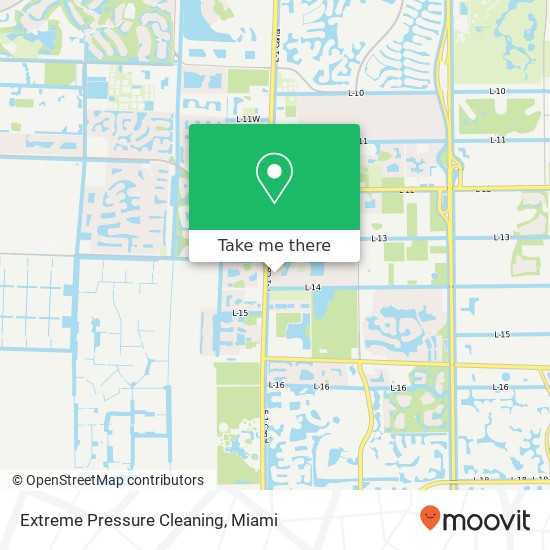 Mapa de Extreme Pressure Cleaning