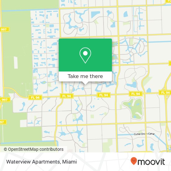 Mapa de Waterview Apartments