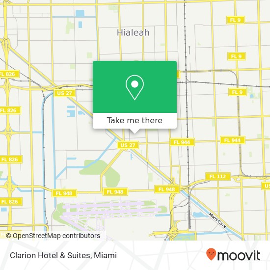 Clarion Hotel & Suites map
