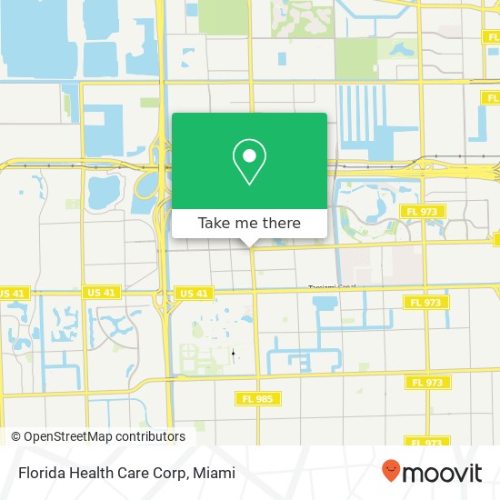 Mapa de Florida Health Care Corp