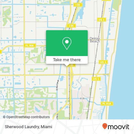 Mapa de Sherwood Laundry