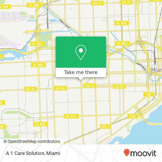 Mapa de A 1 Care Solution