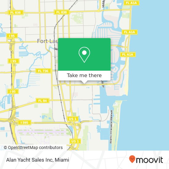 Mapa de Alan Yacht Sales Inc