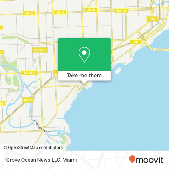 Grove Ocean News LLC map