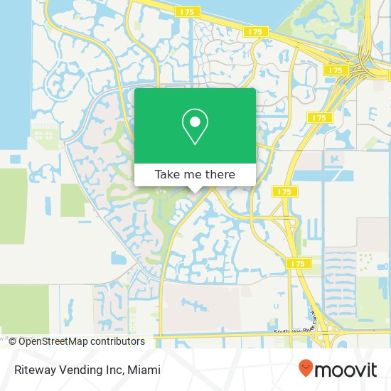 Riteway Vending Inc map