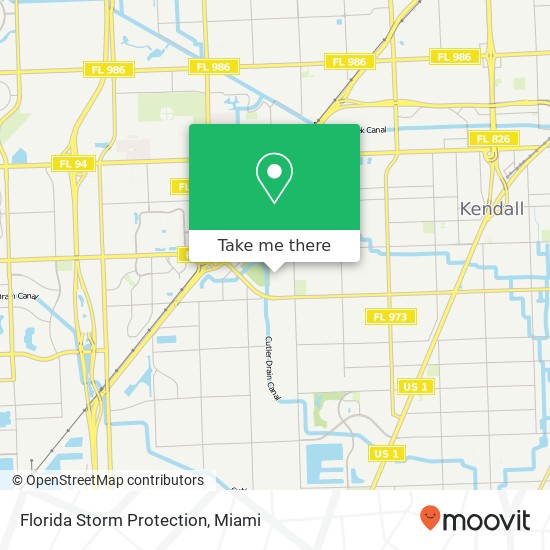 Mapa de Florida Storm Protection