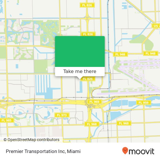 Premier Transportation Inc map