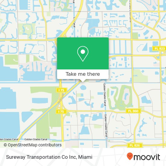 Sureway Transportation Co Inc map