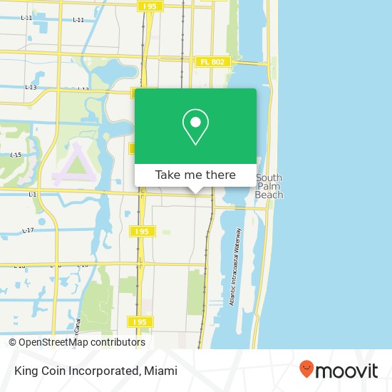 King Coin Incorporated map