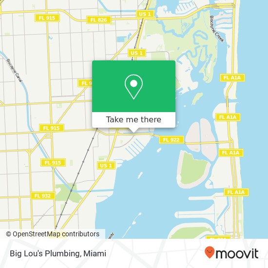 Big Lou's Plumbing map