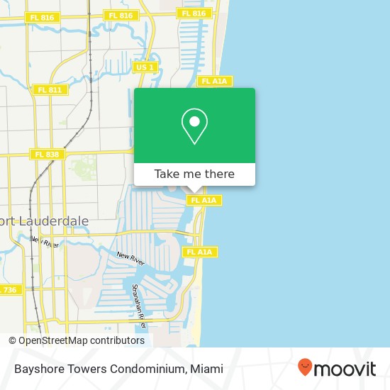 Mapa de Bayshore Towers Condominium