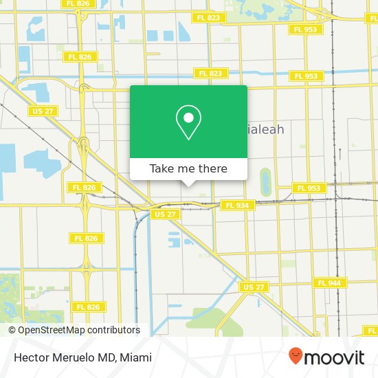 Hector Meruelo MD map