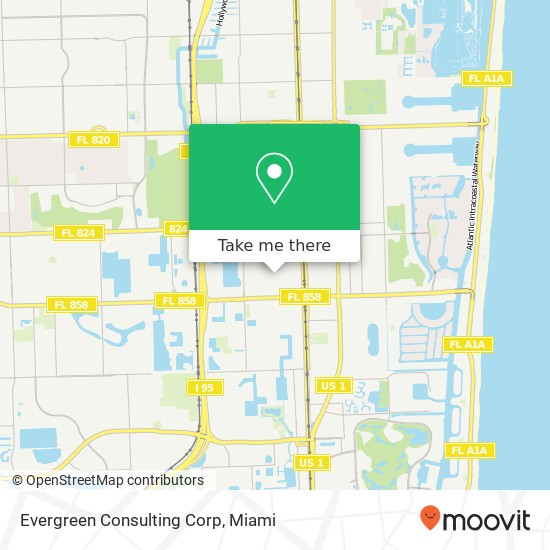 Mapa de Evergreen Consulting Corp