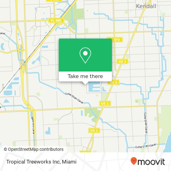 Mapa de Tropical Treeworks Inc