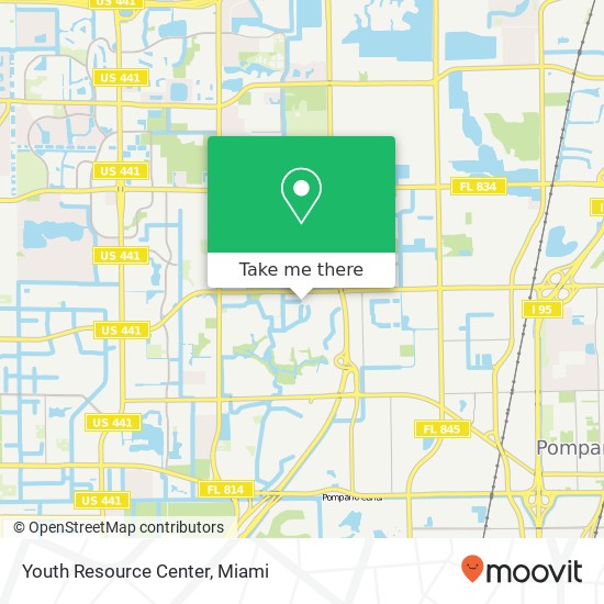 Youth Resource Center map