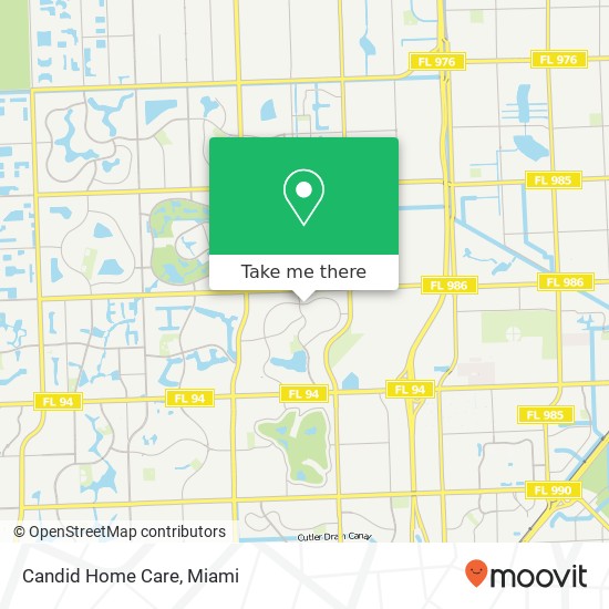 Candid Home Care map