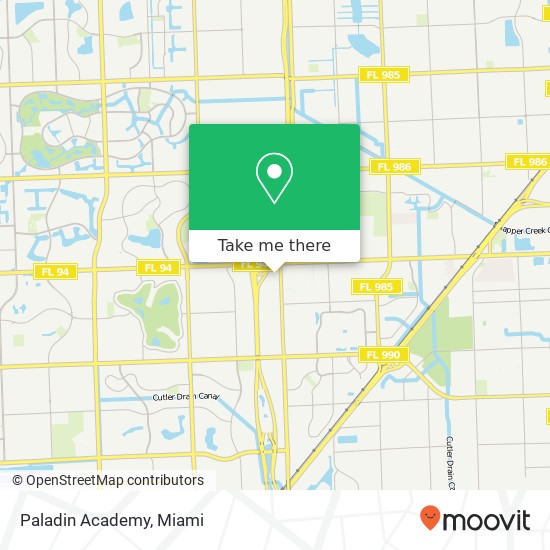 Paladin Academy map