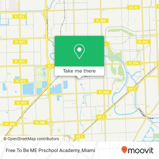 Free To Be ME Prschool Academy map