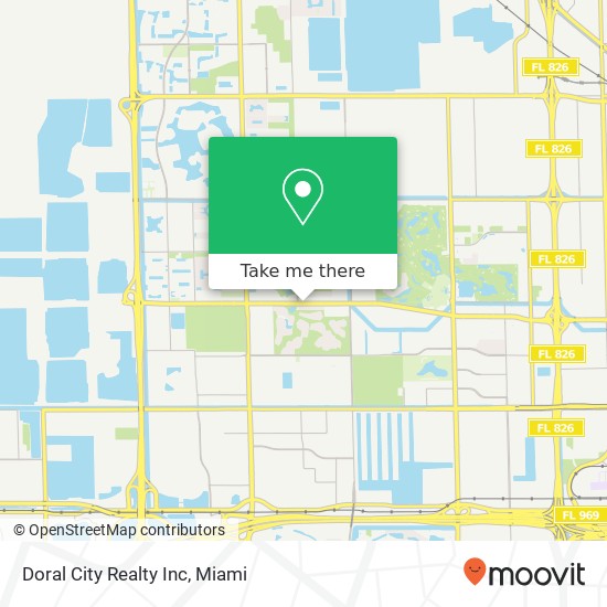 Doral City Realty Inc map