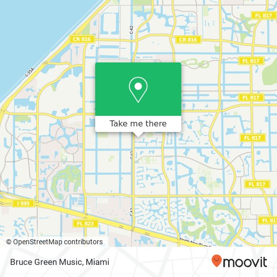 Bruce Green Music map