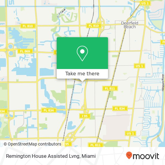 Mapa de Remington House Assisted Lvng