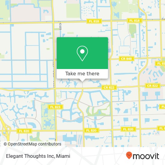 Elegant Thoughts Inc map