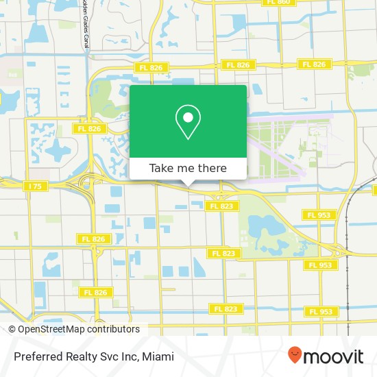 Preferred Realty Svc Inc map
