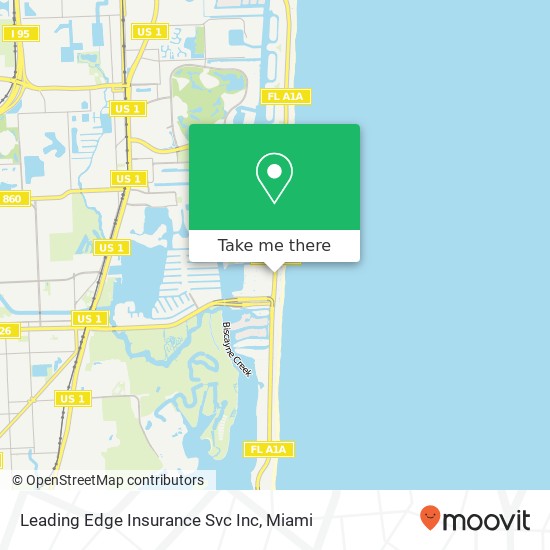 Leading Edge Insurance Svc Inc map