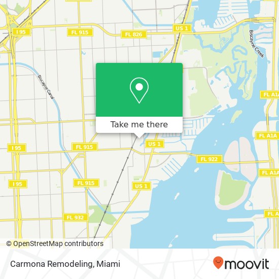 Carmona Remodeling map