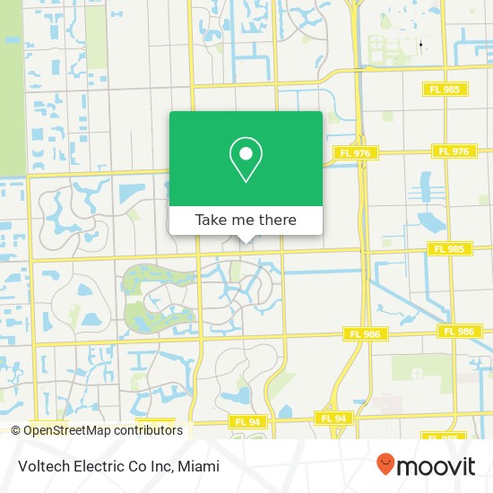 Voltech Electric Co Inc map