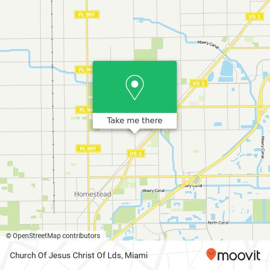 Mapa de Church Of Jesus Christ Of Lds