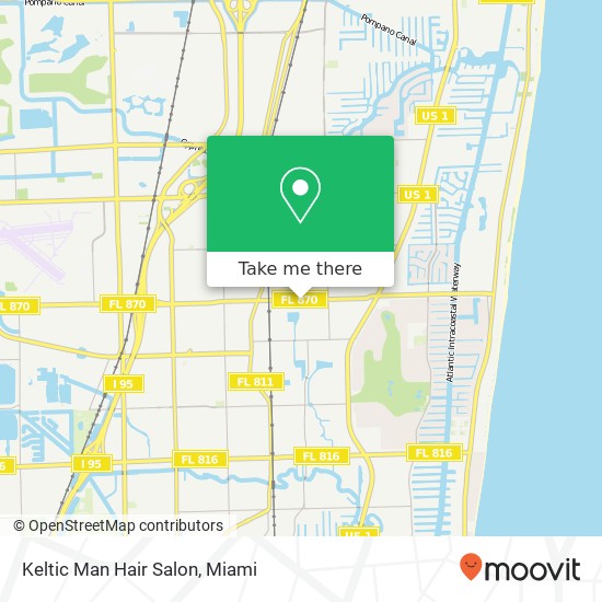 Keltic Man Hair Salon map