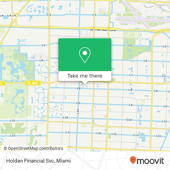 Mapa de Holden Financial Svc