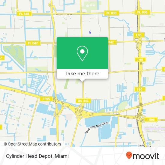 Cylinder Head Depot map