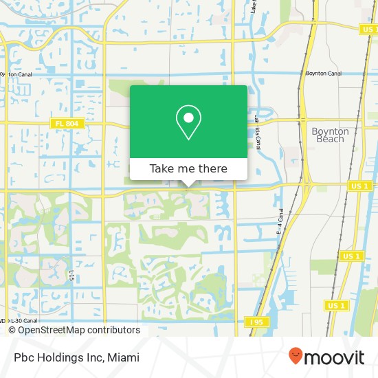 Pbc Holdings Inc map