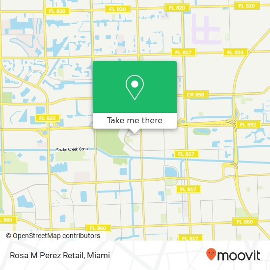 Mapa de Rosa M Perez Retail
