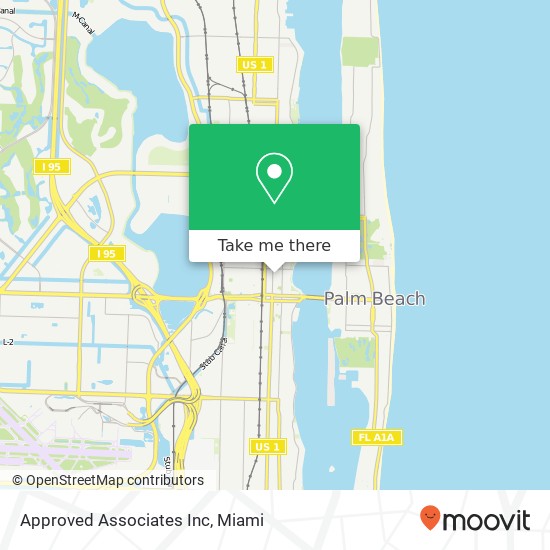 Approved Associates Inc map